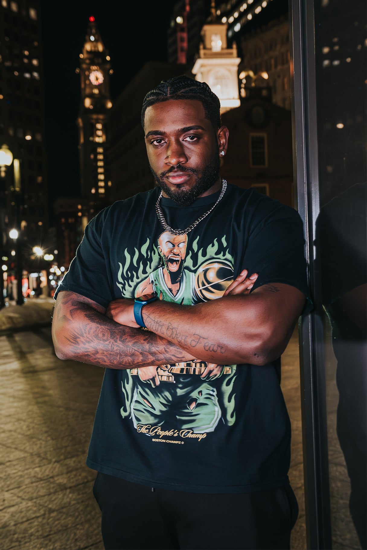 Boston Champs Jaylen Trophies T-Shirt (Limited Edition \ No Restock)