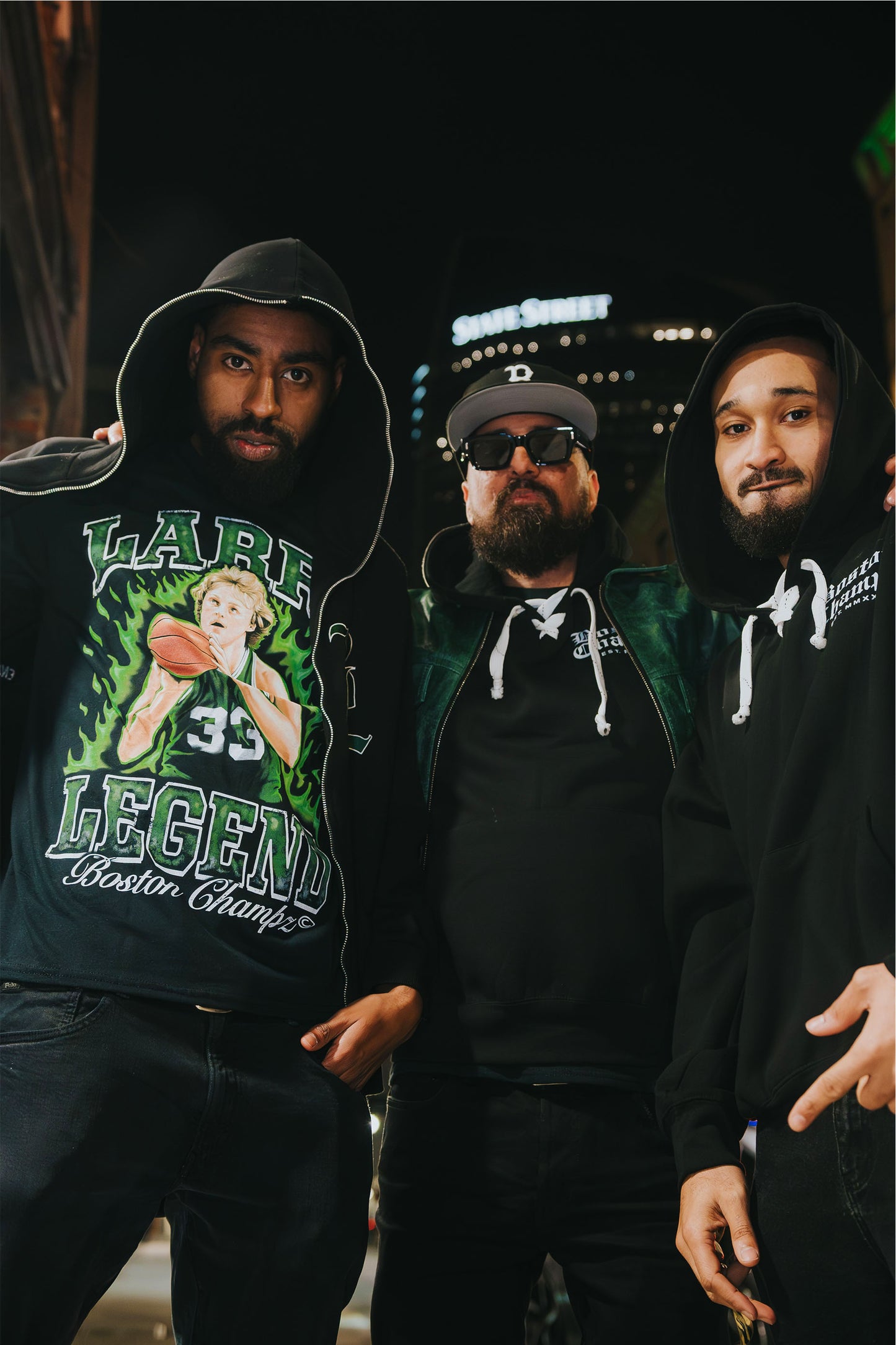 Boston Champs Larry Legend T-Shirt (Limited Edition \ No Restock)