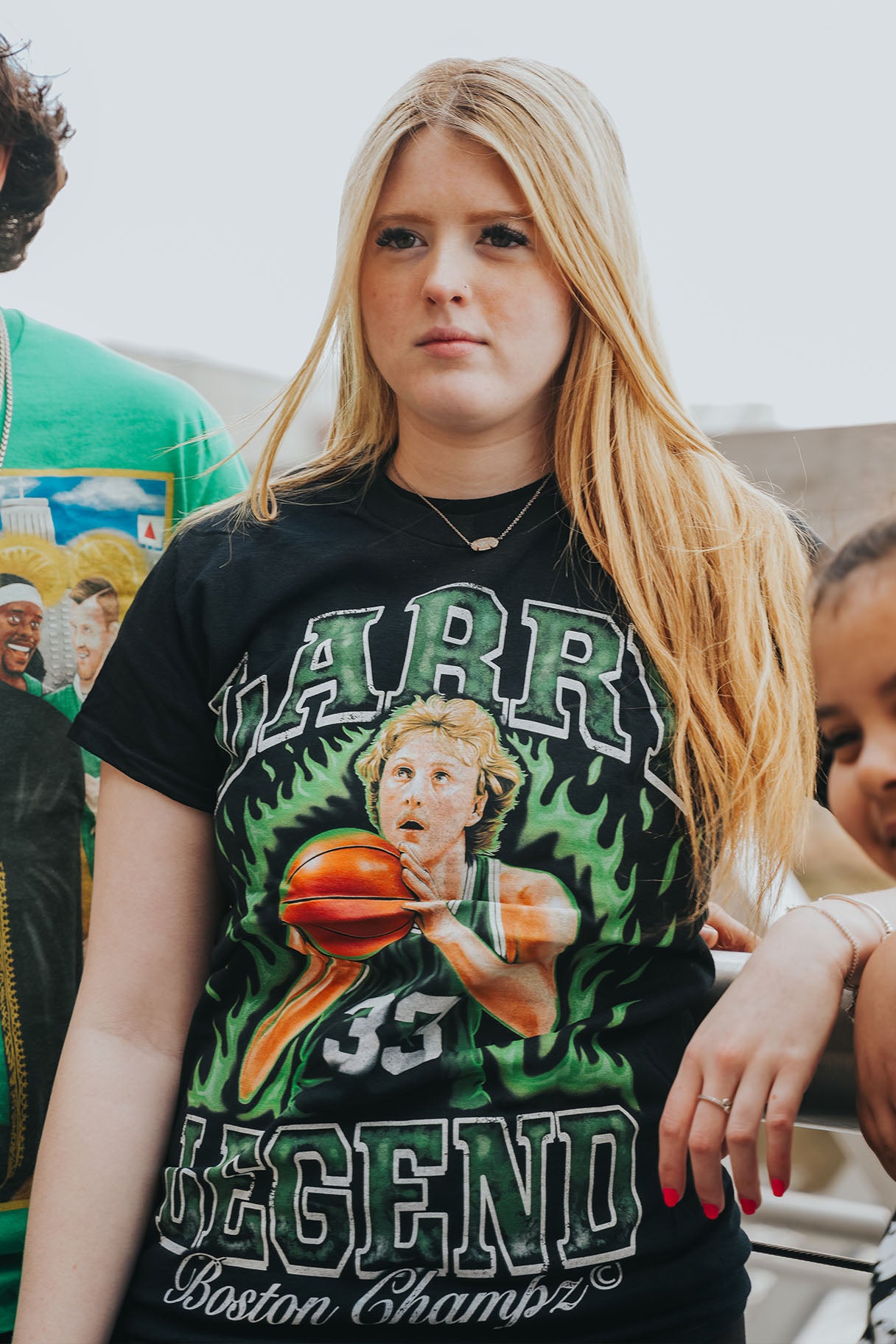 Boston Champs Larry Legend T-Shirt (Limited Edition \ No Restock)