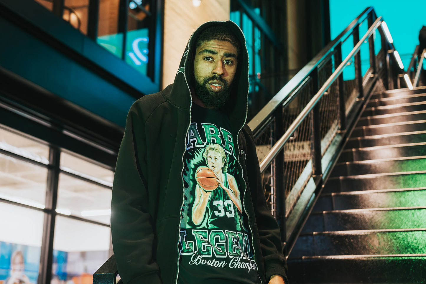 Boston Champs Larry Legend T-Shirt (Limited Edition \ No Restock)