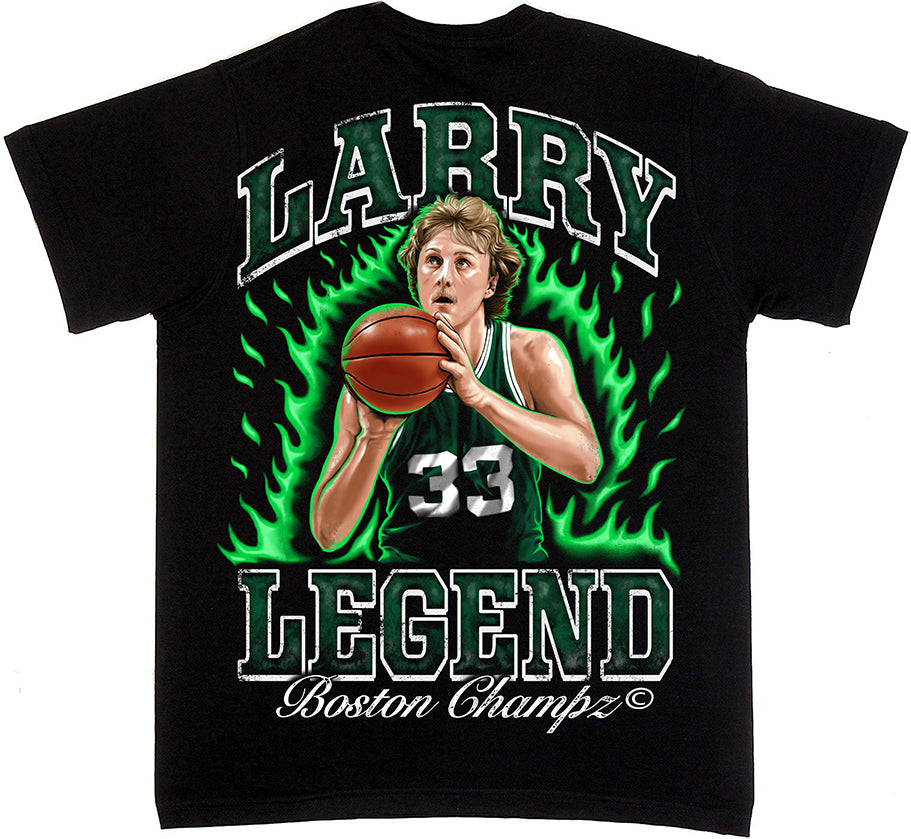 Boston Champs Larry Legend T-Shirt (Limited Edition \ No Restock)
